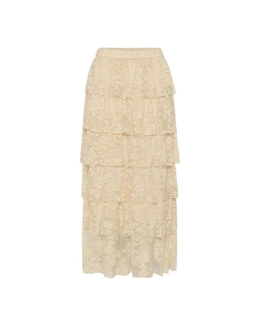 Part Two Natural Maxi Skirts