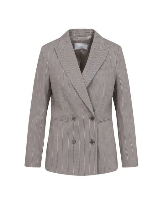 Peserico Gray Blazers