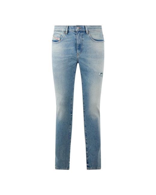 DIESEL Blue Slim-Fit Jeans for men