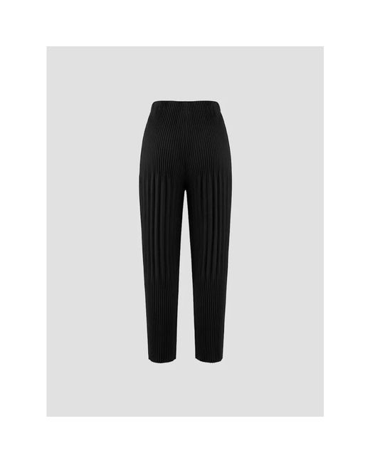 Issey Miyake Black Wide Trousers for men