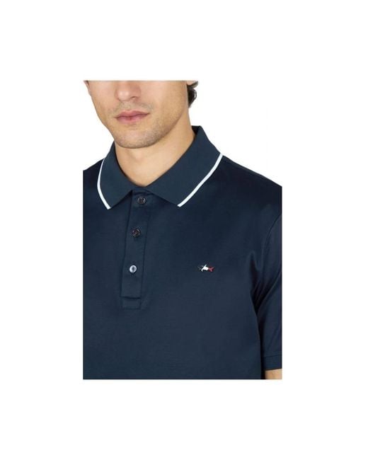 Paul & Shark Blue Polo Shirts for men