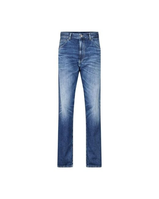 Dondup Klassische loose fit jeans in Blue für Herren