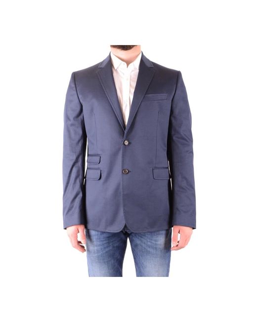 DSquared² Jassen ,Blauw ,Leer Verfijnde Paarse Blazer Voor Kantoor in het Blue voor heren