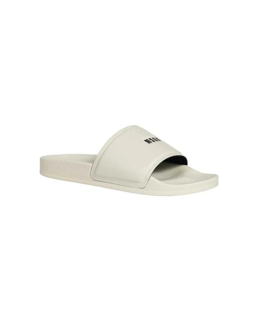 MSGM White Sliders