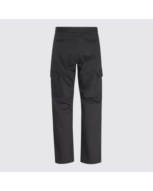 Daily Paper Blue Straight Trousers for men