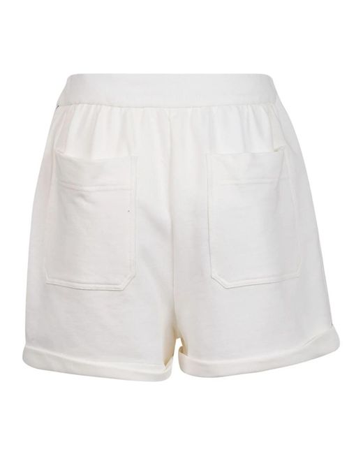 Alberta Ferretti White Short Shorts