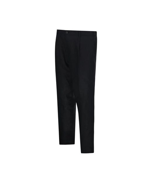 Entre Amis Black Suit Trousers for men