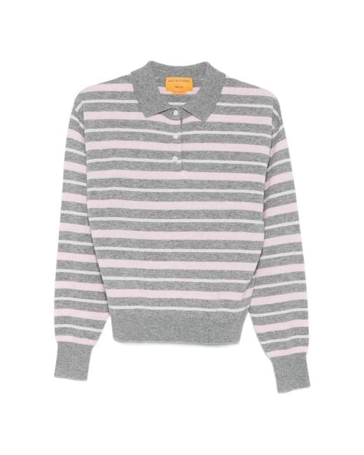 Guest In Residence Gray Cashmere Knitwear