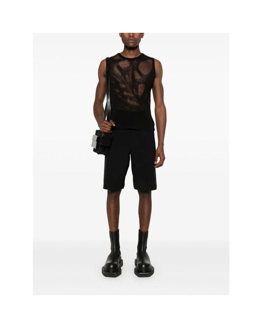 Casual Shorts di GR10K in Black da Uomo