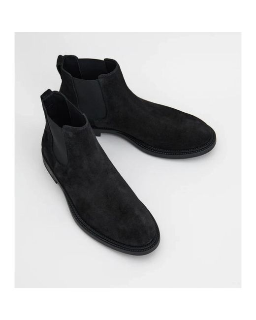 Tod's Black Boots for men
