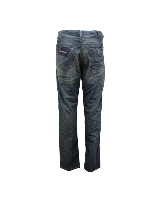 Armani Blue Slim Fit Jeans for men