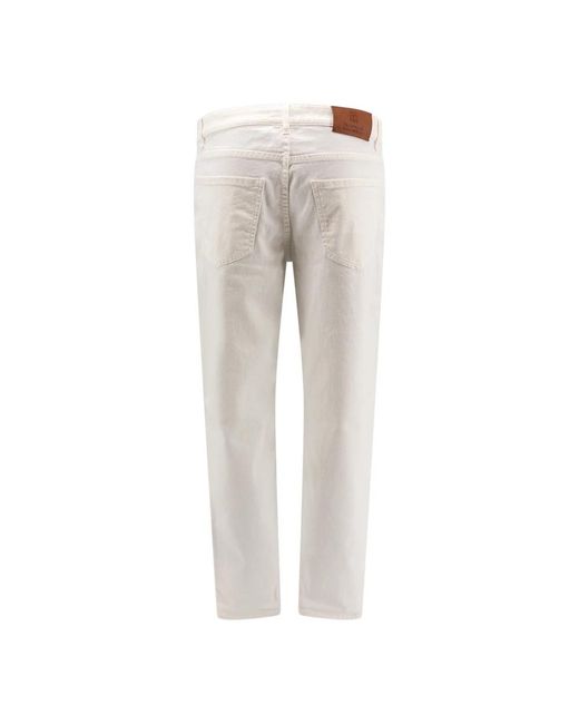 Brunello Cucinelli Gray Slim-Fit Jeans for men