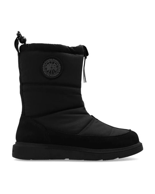 Canada Goose Black Winter Boots for men