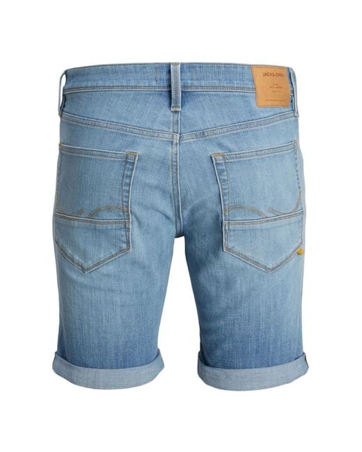 Jack & Jones Jack jones jeans-shorts rick fox kurze hose mit münztasche in Blue für Herren