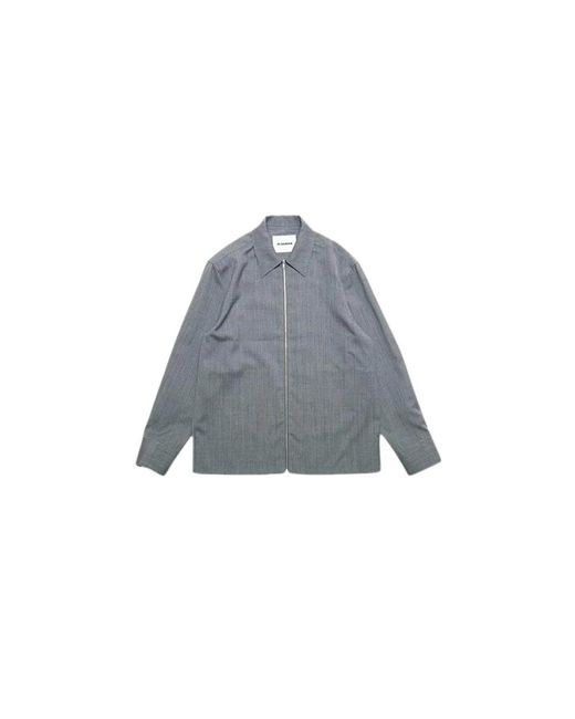 Light Jackets Jil Sander de hombre de color Blue