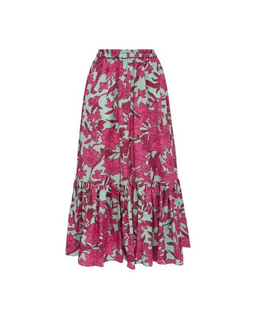 LaDoubleJ Mediterranean Sunset Rok in het Purple