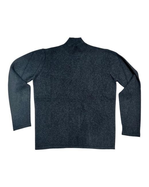 Roberto Collina Blue Turtlenecks for men