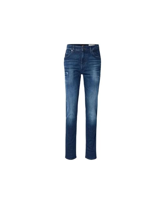 Boss Blue Slim Fit Jeans for men