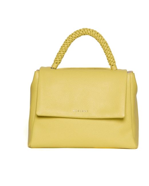 Handbags di Orciani in Yellow