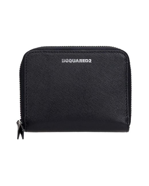 DSquared² Accessoires ,Zwart ,Portefeuilles in het Black voor heren