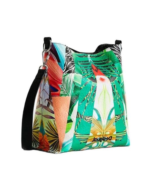 Desigual Green Shoulder Bags