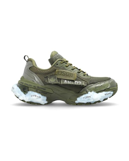 DSquared² Faster Sneakers in Green für Herren