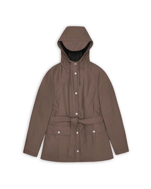 Rains Brown Rain Jackets