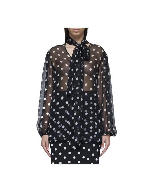 Dolce & Gabbana Blouses in het Black