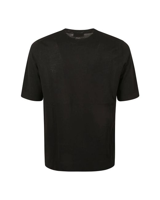 Ballantyne Schwarze t-shirts und polos r hals,round-neck knitwear in Black für Herren