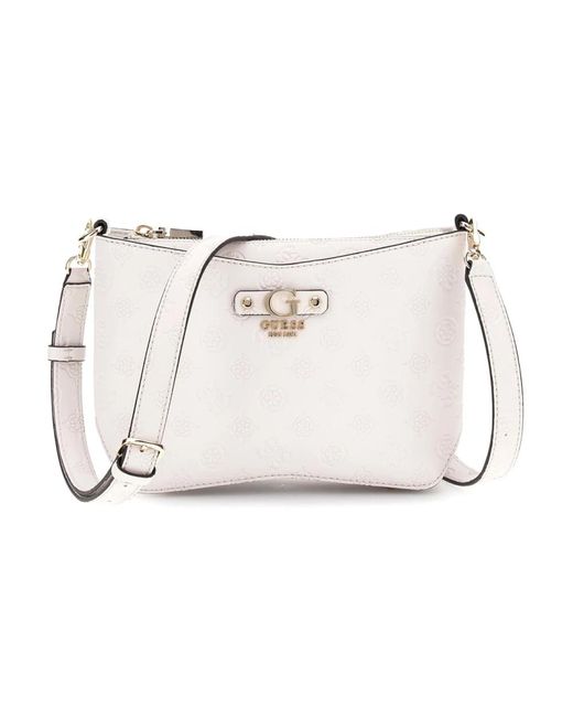 Shoulder Bags Guess en coloris Natural