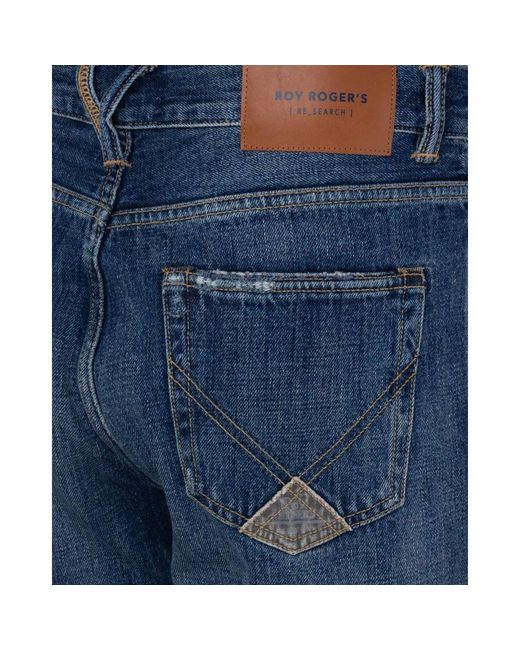 Roy Rogers Zeitlose dapper jeans karottenpassform in Blue für Herren
