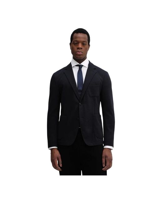 Joop! Enkelrijige Blazer in het Black voor heren