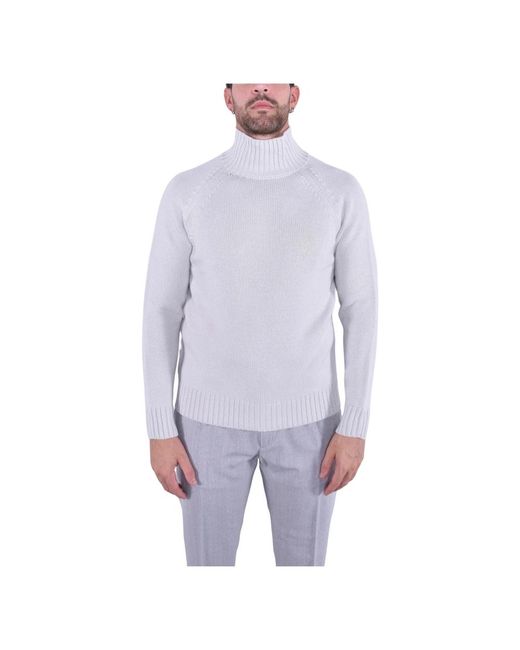 Eleventy Blue Turtlenecks for men