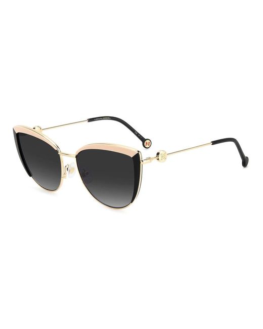 Carolina Herrera Metallic Sunglasses