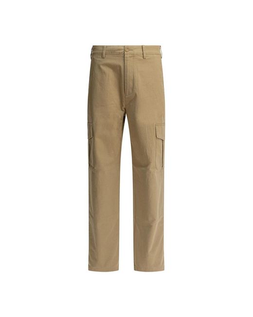 Vince Straight Trousers in het Natural voor heren