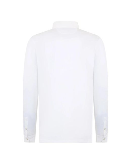 Moorer White Polo Shirts for men