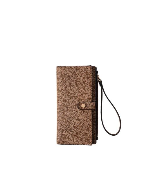 Wallets & Cardholders Borbonese de color Brown