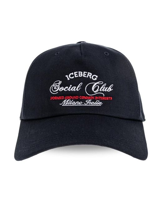 Iceberg Blue Caps for men