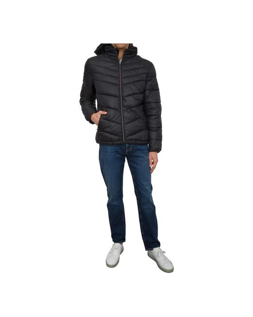Winter Jackets di Guess in Black da Uomo
