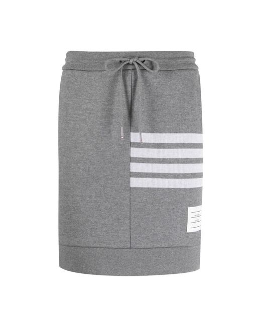 Thom Browne Gray Short Skirts