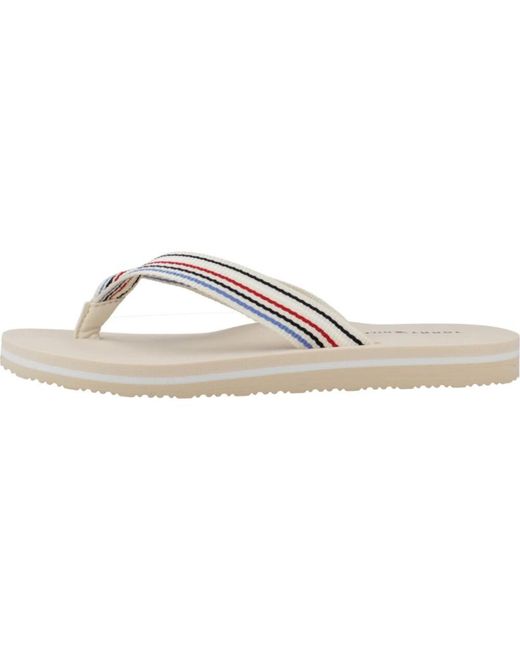 Flip Flops Tommy Hilfiger en coloris Brown