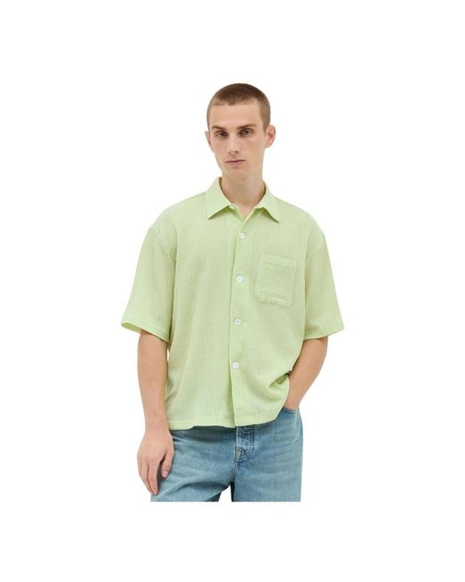 Short Sleeve Shirts Stussy pour homme en coloris Green