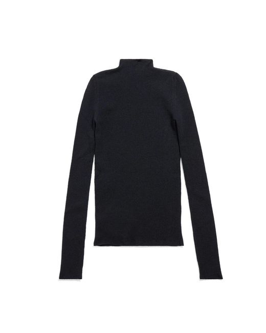 Balenciaga Blue Turtlenecks