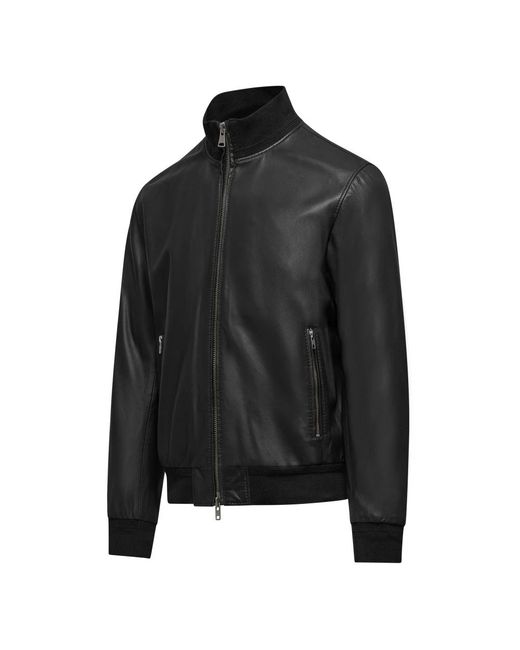 Leather Jackets Bomboogie de hombre de color Black
