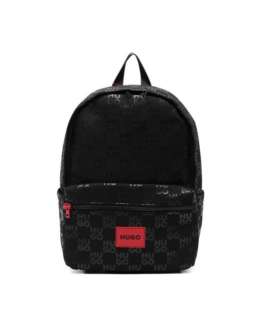 Backpacks di HUGO in Black da Uomo