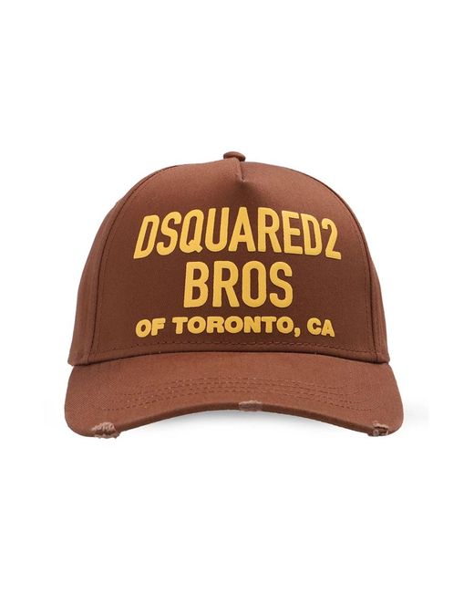 Caps DSquared² de hombre de color Brown