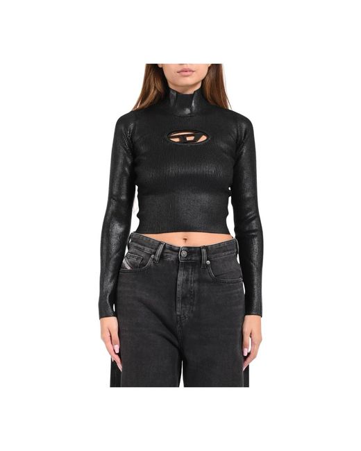 Turtlenecks di DIESEL in Black