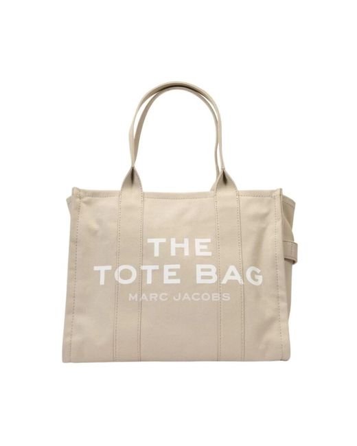 Traveller tote - borsa di Marc Jacobs in Natural