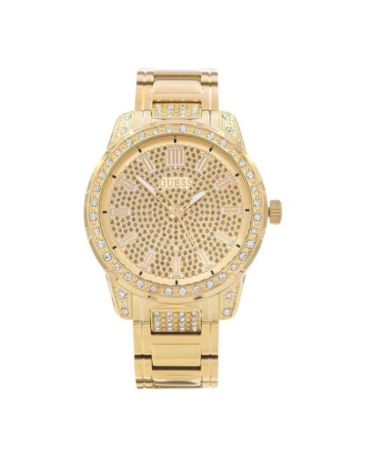 Guess Crystal Watch in Metallic für Herren
