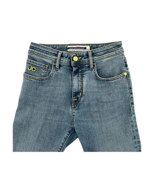 Jacob Cohen Boot-Cut Jeans in het Blue